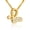 Gold, variant on Cremation Urn Necklace for Ashes with Crystal Butterfly Urn Jewelry Stainless Steel Memorial Keepsake Urn Pendant for Women
