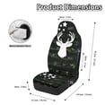 thumbnail image 6 of POLERO Camouflage US Flag Pattern Front Car Seat Covers for Auto, Easy to Install Car Seat Cushion Protective Cover Washable Polyester Front Car Seat Cover Set, 6 of 11