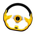 thumbnail image 1 of Volante A La Deriva Para Carreras Deportivas De Coche, 320mm, Reemplaza El Volante A La Deriva, Amarillo, 1 of 8