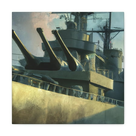 

Battleship in Fog - Canvas