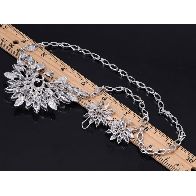 Swarovski on sale peacock necklace