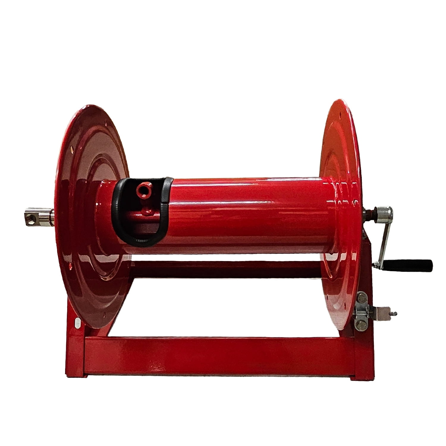 Pressure Washer Hose Reels Heavy Duty 3/8" x 5000 PSI with Hand Crank Steel Reels for Power Washers | Outdoor Hose Reels for Water, Air, Liquid Use | Industrial-Grade Sturdy Frame Hose Reel - 450 ft