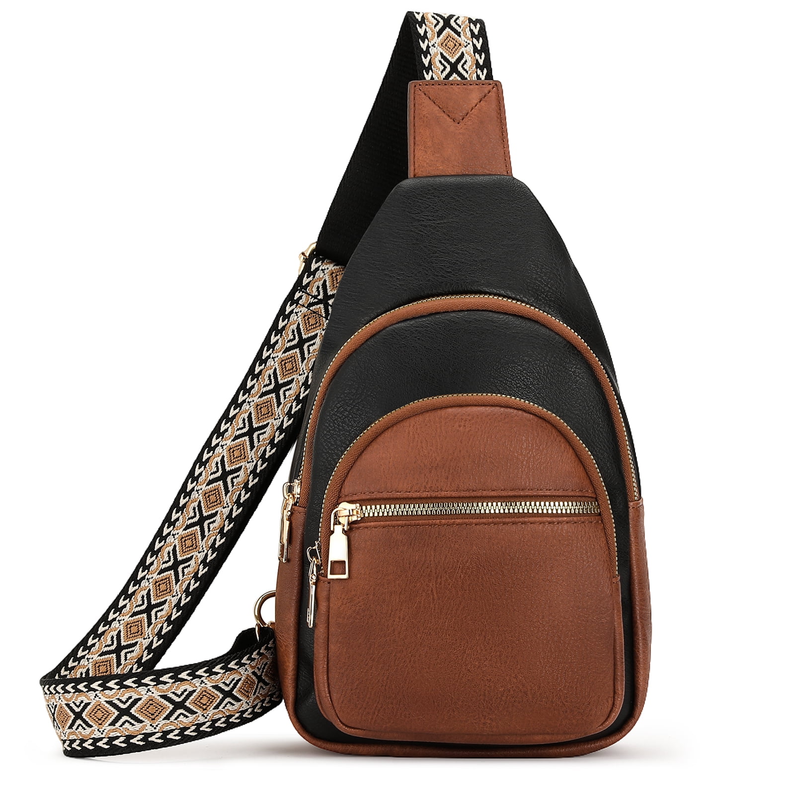 Falan Mule Sling Bag Crossbody Bags for Women Fanny Packs for Women Chest Bag for Work Shopping
