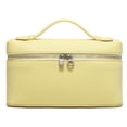 thumbnail image 1 of Bandolera Rejolly L19 para mujer, piel, color amarillo claro, 1 of 7