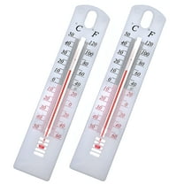 ACDANC 2Pcs Wall Thermometer Indoor Outdoor Hanging Garden Greenhouse House Office Room