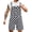 Black and White Checkered, variant on Shorts Overalls for Men Checkered Rompers Work Jumpsuits Stretchy Bibs Coveralls(Black and White Checkered,M)