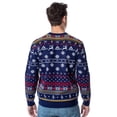 thumbnail image 2 of Harry Potter Men's Hogwarts Happy Christmas Ugly Holiday Knit Sweater, 2 of 3