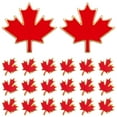 thumbnail image 3 of 20Pcs Canada Maple Leaf Lapel Pin Set for Families and Friends, 3 of 9