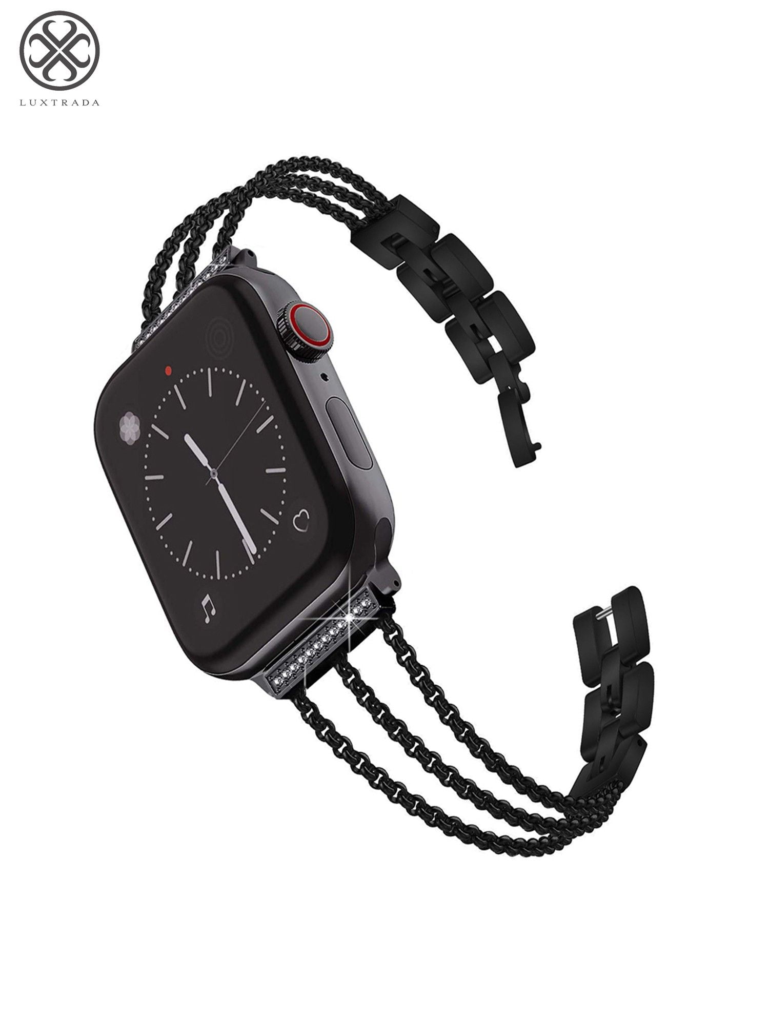 Luxtrada Metal Band Compatible for Apple Watch SE Apple Watch Band