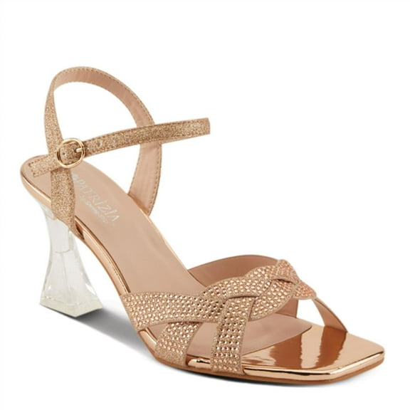 Patrizia Women's CONTARINI Quarter Strap Sandals Rose Gold EU 36 / US 5.5 - 6