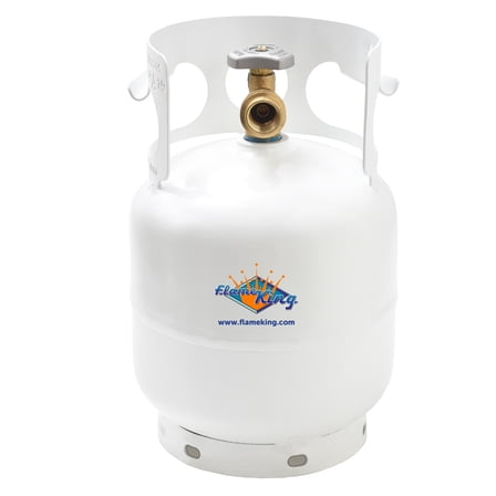 Flame King 5LB Empty Propane Tank LP Cylinder with OPD Valve, YSN5LB