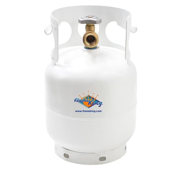 Flame King 5LB Empty Propane Tank LP Cylinder with OPD Valve, YSN5LB