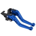 thumbnail image 1 of Palancas de freno y embrague cortas Unique Bargains para Yamaha MT-10/FZ-10 2017-2021, palanca de freno ajustable en 6 posiciones, aleación de aluminio, azul, 1 par, 1 of 7