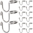 thumbnail image 1 of Shisuyan 15pcs Wardrobe Clothes Hanger Connector Hooks Space Saving Connecting Buckle Hooks, 1 of 8