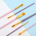 thumbnail image 2 of Youkk 10pcs Professional Oil Brush Set For Smooth And Versatile Painting Durable Easy To Clean Soft White, 2 of 6
