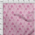 thumbnail image 2 of oneOone Cotton Flex Fabric Tree & Giraffe Block Printed Craft Fabric BTY 40 Inch Wide, 2 of 4