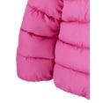 thumbnail image 4 of The Children's Place Toddler Girls Long Sleeve Hooded Puffer Jacket, Sizes 12M-5T, 4 of 4