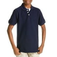 thumbnail image 2 of French Toast Boys School Uniform Short Sleeve Pique Polo Shirt, Sizes 4-20 & Husky, 2 of 6