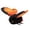 Orange, variant on Interactive Electric Butterfly Cat Toy Automatic Flapping Wings, Smart Sensing Flapping Butterfly Toy Realistic Wing Movement Encourage Cats to Chase, Sensor Triggered Indoor Play Cat Activity Toy