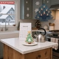 thumbnail image 6 of Stylish Metal Hanging Christmas Tree Wind Spinner - Modern Design with Concentric Lines for Festive Yard & Garden Decor, 6 of 7