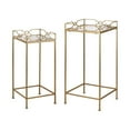 thumbnail image 1 of ElkGroup International 3200-036/S2 Bow Tie Mirrored Tables, 1 of 1