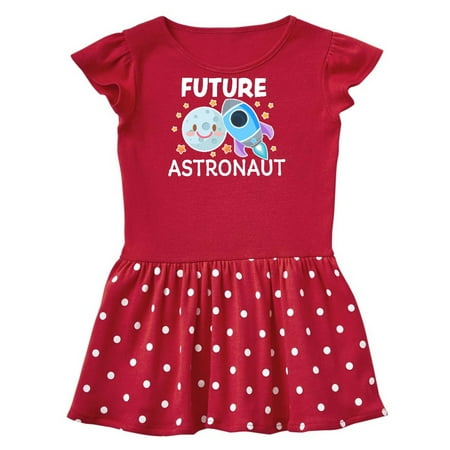 

Inktastic Future Astronaut with Spaceship and Moon Gift Toddler Girl Dress