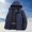 #Dark Blue, variant on DPTALR Men's Solid Color Outdoordoor Hooded Jacket with Pocket,Zipper ,Long Sleeve for Climbing ,Running,Fitness,Black,Big and Tall Men XXXXL