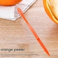 thumbnail image 2 of 6PCS Easy Orange Peeler in Bright Orange Color Kitchen Tool, 2 of 5