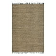 thumbnail image 3 of Unique Loom Braided Jute Collection Area Rug - Assam (6' 1" x 9' Rectangle Black/Natural), 3 of 7