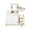 White Gold, variant on 4-in-1 Cat Litter Box Enclosure Cat Tree, Platform, Scratcher, Stairs,Greige with Platform, Scratching Posts, Washable Removable Cushion, White Gold