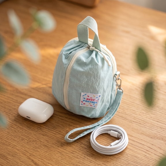 Portable Period Bag for School, Small Discreet Sanitary Napkin Pouch, Pad Holder for Daily Carry, Women Girls Travel Pouch