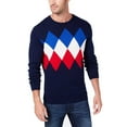thumbnail image 2 of Club Room Chandail à Col Rond pour Hommes, Bleu, TTG, 2 of 3