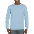 thumbnail image 4 of Gildan Mens Plain Crew Neck Ultra Cotton Long Sleeve T-Shirt, 4 of 5