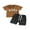 Brown, variant on Bagilaanoe 2pcs Toddler Baby Boy Short Pants Set Short Sleeve Letter Print T-Shirt Tops + Shorts 6M 12M 18M 24M 3T Kids Casual Summer Outfits