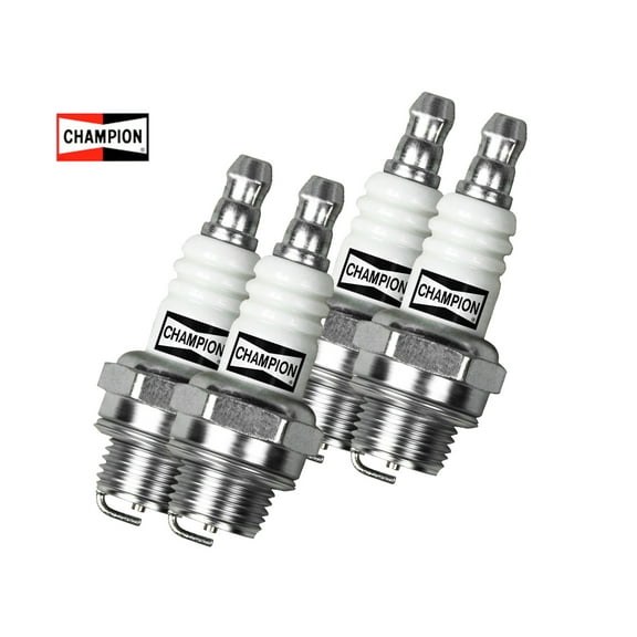 Small Engine Spark Plug for Lawn Equipment, (4 Pack) Champion CJ8 (843)