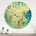 thumbnail image 2 of Designart 'Chandelier In The Form of Balls Abstract Art I' Modern Circle Metal Wall Art 23x23 - Disc of 23, 2 of 5