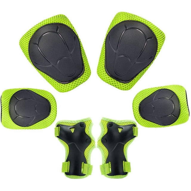 Children's Knee Pad Set 6 In 1 Protective Gear Children's Knee Pad Elbow Pad Set Protective Gear Collection