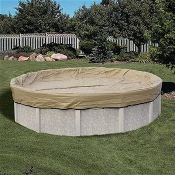 Hinspergers AK1224OV4 12 x 24 ft. Armor Kote Winter Cover - Round
