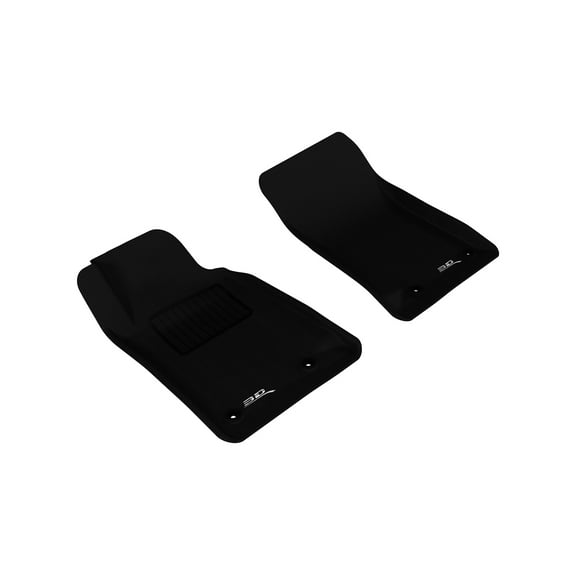 3D MAXpider Custom Fit Kagu Black R1 Compatible with Chevrolet Camaro 2010-2015 - Front Row
