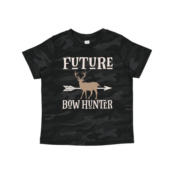 Inktastic Hunting Future Bow Hunter Deer Boys or Girls Toddler T-Shirt