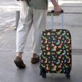 thumbnail image 3 of Colorful Dinosaurs Eggs Pattern Luggage Cover Fashion Suitcase Cover Baggage Covers Fit 25-28 Inch Luggage (Go Travel), 3 of 5