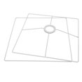 thumbnail image 2 of Iron Lamp Shade Holder 30Cm Square Fitter For E27 Socket Light Protection 1Pcs, 2 of 3