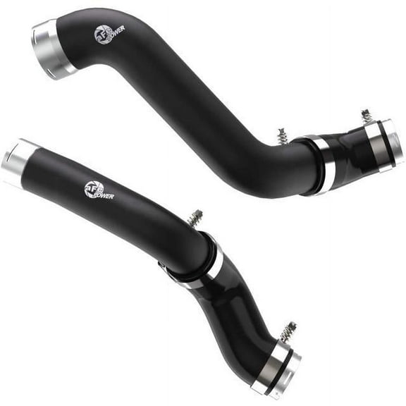 aFe Power BladeRunner 2-1/2 IN to 3 IN Aluminum Hot and Cold Charge Pipe Kit Black GM Silverado/Sierra 1500 19-20 L4-2.7L (t) 46-20424-B Fits select: 2019-2023 CHEVROLET SILVERADO
