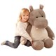 thumbnail image 1 of Peluche IKASA Hipopótamo gigante 30 cm para niños color gris, 1 of 1