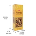 thumbnail image 4 of Incienso Hem 120 Varitas Palo Santo. Velas Y Veladoras Luz María. Incienso con 6 tubos con 20 Varitas., 4 of 6