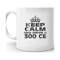 thumbnail image 2 of MERCEDES-BENZ 300 CE Keep Calm and Drive Coffee Tea Ceramic Mug, 2 of 3