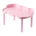 thumbnail image 1 of Milaget Hamster Platform Adjustable Height for Food Bowl Water Bottle Exercise Wheel Pink, 1 of 9