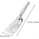 thumbnail image 3 of Fish Spatula Stainless Steel Spatula Tongs For Cooking, 3 of 5
