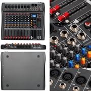 Depusheng DX8 Sound Controller Interface 8 Channel Digital USB Bluetooth MP3 Computer Input 48V Phantom Power Stereo DJ Studio