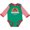 Green and Red, variant on Inktastic Carlsbad California Boys or Girls Long Sleeve Baby Bodysuit